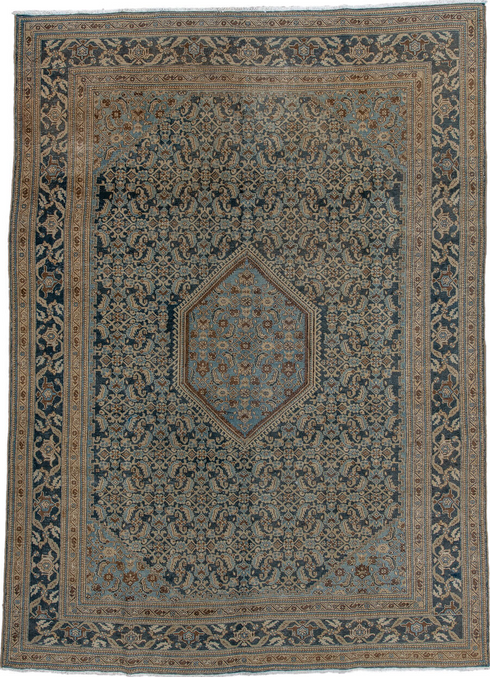 Vintage Tabriz Area Rug (7' x 10')